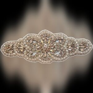 New Gorgeous Applique with Rhinestones